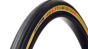 The 28c tan wall version of the Challenge Elite handmade pro tubular tyre