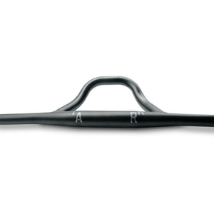 rear view close up of FARR mtb alloy handlebars