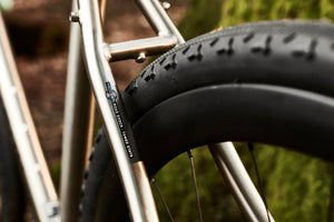 Kinesis GTD bike close up of the seat stays.