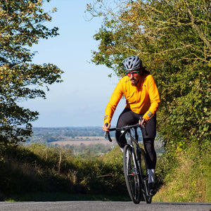 Kinesis 4S SRAM Apex road bike being ridden near Glynde.