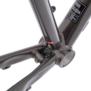 Kinesis 4S Frameset Graphite Grey on a white background