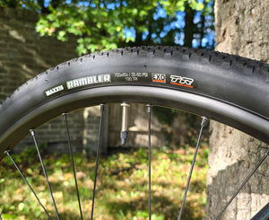 Kinesis Range Gravel XL Ex Display tyre brand and rim