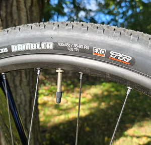 Kinesis Range Gravel XL Ex Display tyre close up