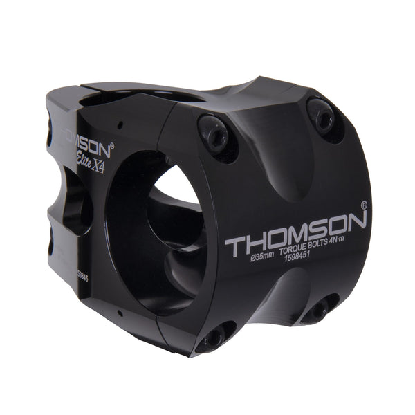 Thomson Elite MTB Stem 35mm X4, Black, Kinesis UK