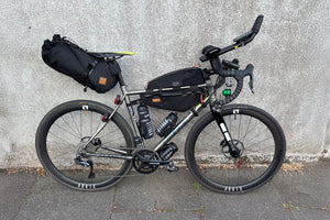Rupert's setup for Ultra Bikepacking Races