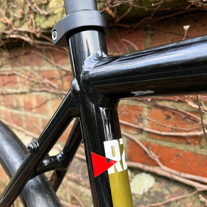 Kinesis R2 Complete Bike Seat tube lent against a wall
