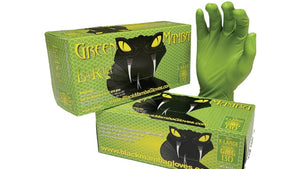 Black Mamba Green gloves banner