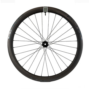 Boyd Cycling 44mm Carbon Road Wheel Grade side view on a white background