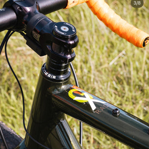 Cav's GX Race toptube decals