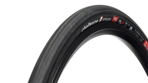 Black option of the Challenge Strada handmade tubeless ready tyre