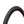 Black option of the Challenge Strada handmade tubeless ready tyre