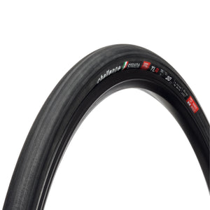 Challenge Strada Handmade tubeless Ready tyre in Black 30c.