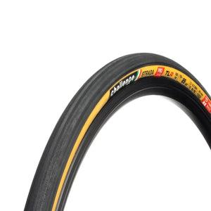 Challenge Strada Handmade Tubeless Ready Road Tyre in Tan 25c