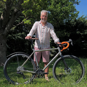 David's ATR bike build side view