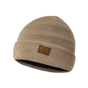 Dexshell Watch Beanie in Beige on a white background