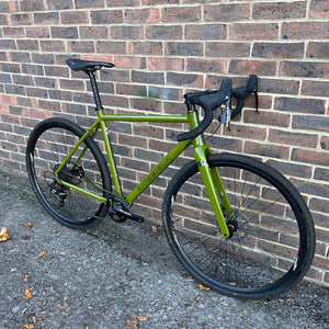 Ex Demo Kinesis G2 Khaki Green front  three quarter