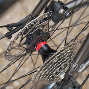 Kinesis 4S Tiagra Road Bike - Graphite Grey rear cassette