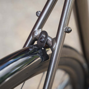 Kinesis 4S Tiagra Road Bike - Graphite Grey seat stay bridge