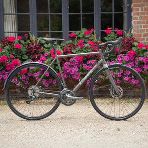 Kinesis 4S Tiagra Road Bike - Graphite Grey side view