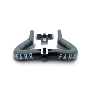 FARR GPS Mount with 22.2mm front on view attached to handlebars