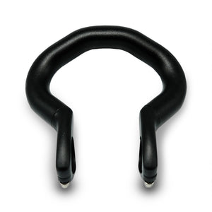 Rear view of the FARR aero bolt on alloy extension handlebars