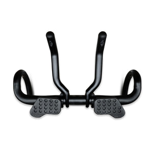 Top view of FARR large aero bolt on extender bars on a set of drop handlebars.
