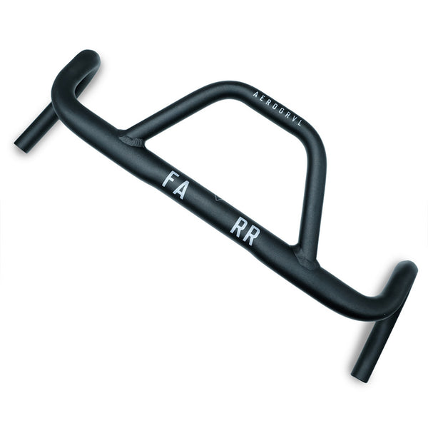 Top view of the FARR Alloy gravel handlebars