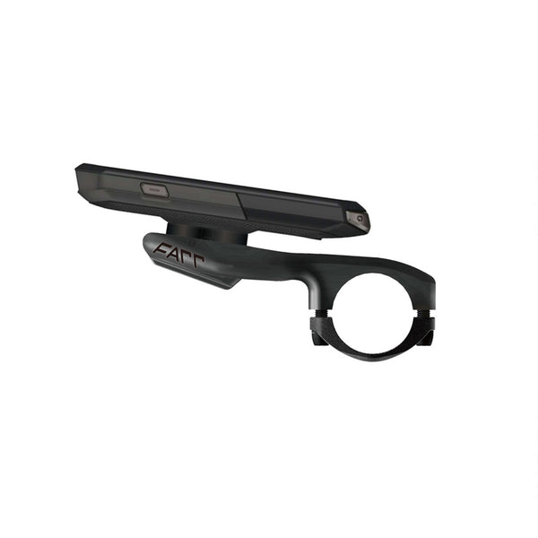 Side view of the FARR GPS bolt on carbon mount extension bars with GPS