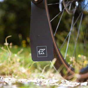 Close up of the Fend Off rear mudguard flap