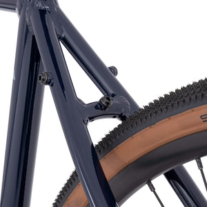 Kinesis G2 complete bike midnight blue on a white background