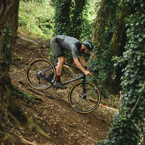 Kinesis Custom GX Race Bike Dark Plum Action Photograph
