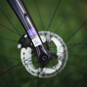 Kinesis Custom GX Race Bike Dark Plum Action Photograph