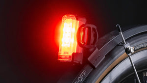 Lezyne Strip Drive Rear light on a Fend Light mount