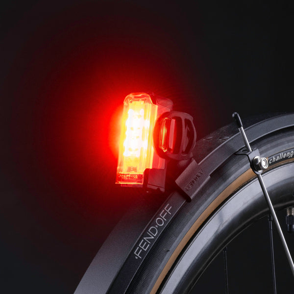 Lezyne Strip Drive Rear light on a Fend Light mount