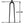 A black bicycle fork shown on a white background with measurement labels indicating a crown-to-axle distance of 420mm.