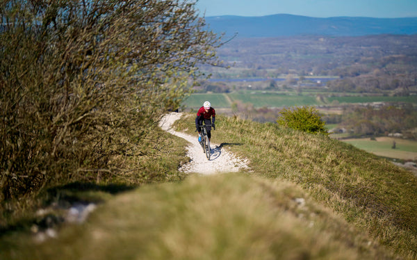 Kinesis Tripster AT Plus ridden on a gravel path