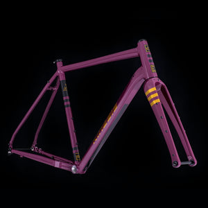 Kinesis Tripster AT Dark Plum Frame on a black background