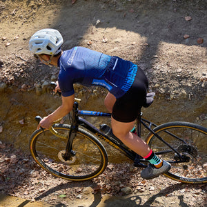 Tripster AT being ridden down a gully