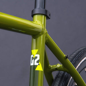 Kinesis G2 -  Gravel Adventure Road Bike - Khaki Green