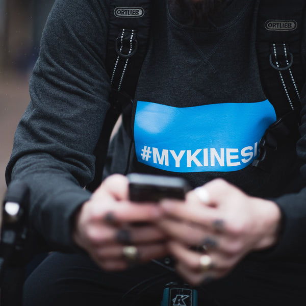 Kinesis UK branded Jumper with a My Kinesis logo.