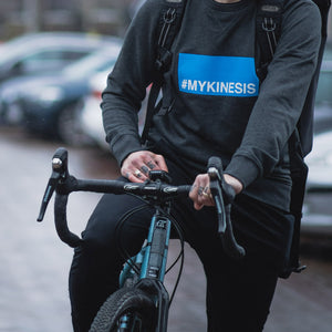 Kinesis UK branded Jumper with a My Kinesis logo.