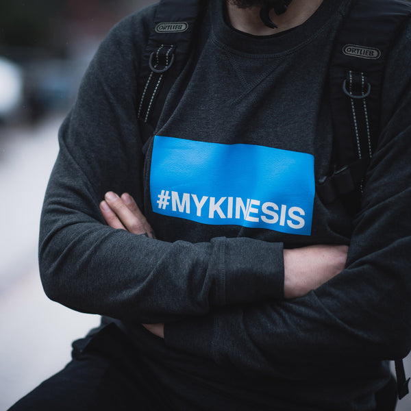 Kinesis UK branded Jumper with a My Kinesis logo.