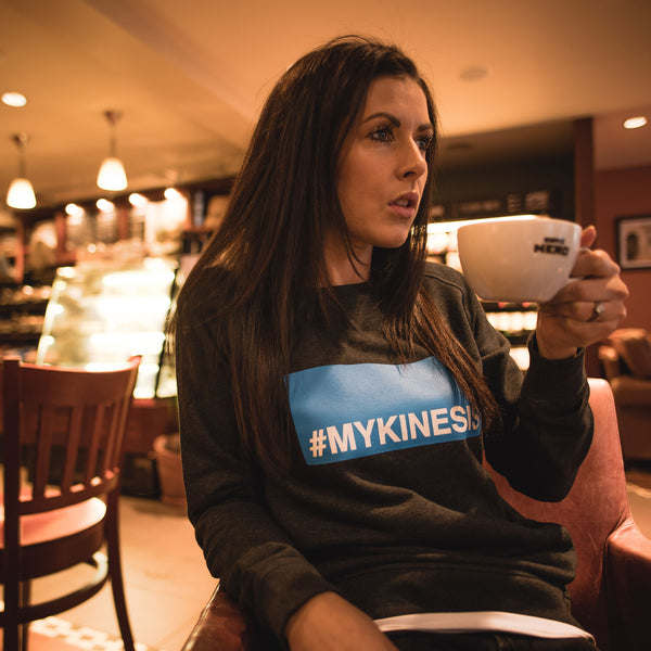 Kinesis UK branded Jumper with a My Kinesis logo.