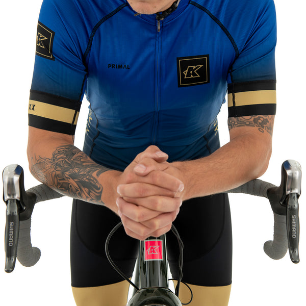 Kinesis UK branded jersey with a 20 years anniversary logo.