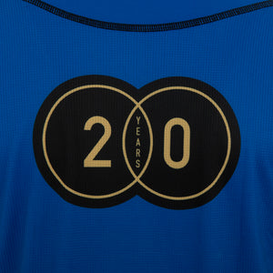 Kinesis UK branded jersey with a 20 years anniversary logo.
