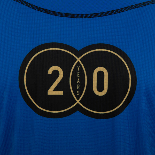 Kinesis UK branded jersey with a 20 years anniversary logo.