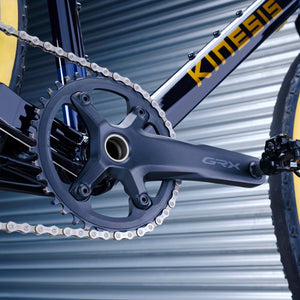 Kinesis Tripster AT Adventure Frameset with Columbus Futura Cross+ Carbon fork - Midnight Blue