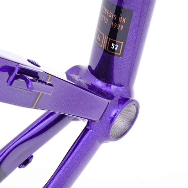 Kinesis Aithein Disc Brake Road Bike Frameset - Purple