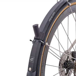 Fend Off wide rear light mount bare on a bike.
