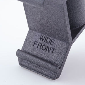 Fend Off wide front light mount inner detail.